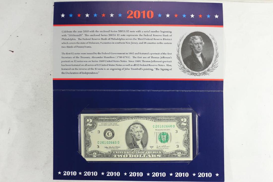 2010 PHILADELPHIA $2 SINGLE NOTE 2003-A $2 FRN (1 of 3)