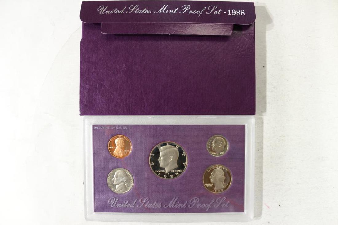 1988 US PROOF SET (WITH BOX) (1 of 2)