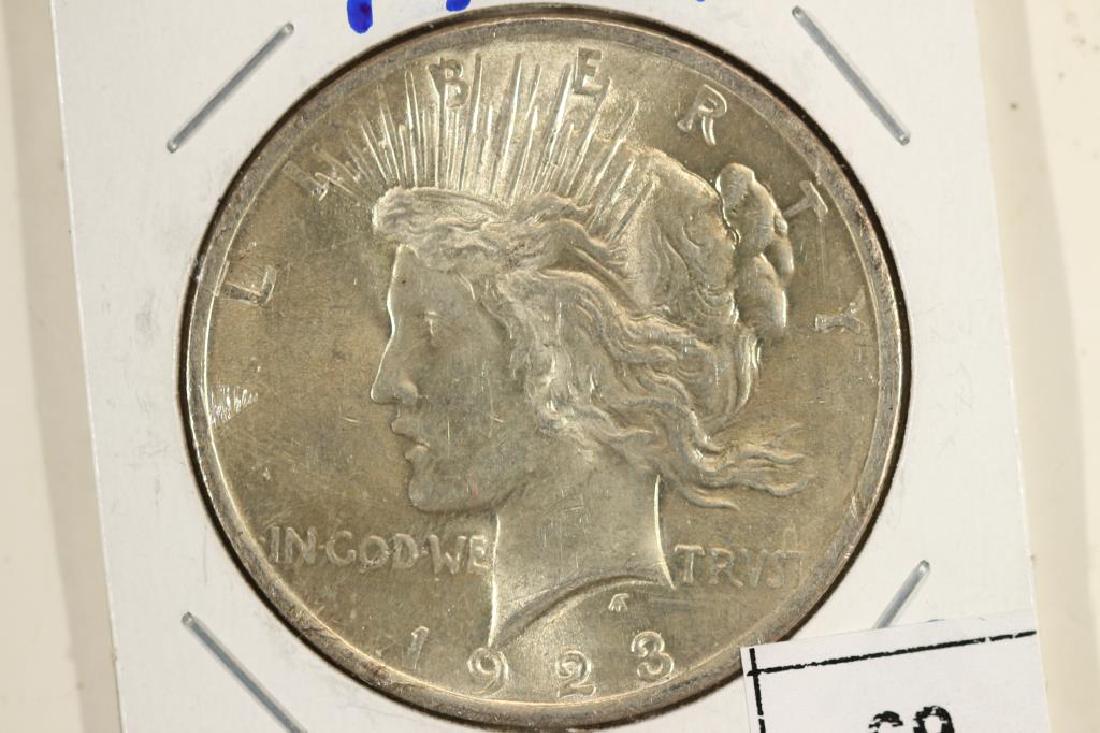 1923-P PEACE SILVER DOLLAR BU (1 of 2)