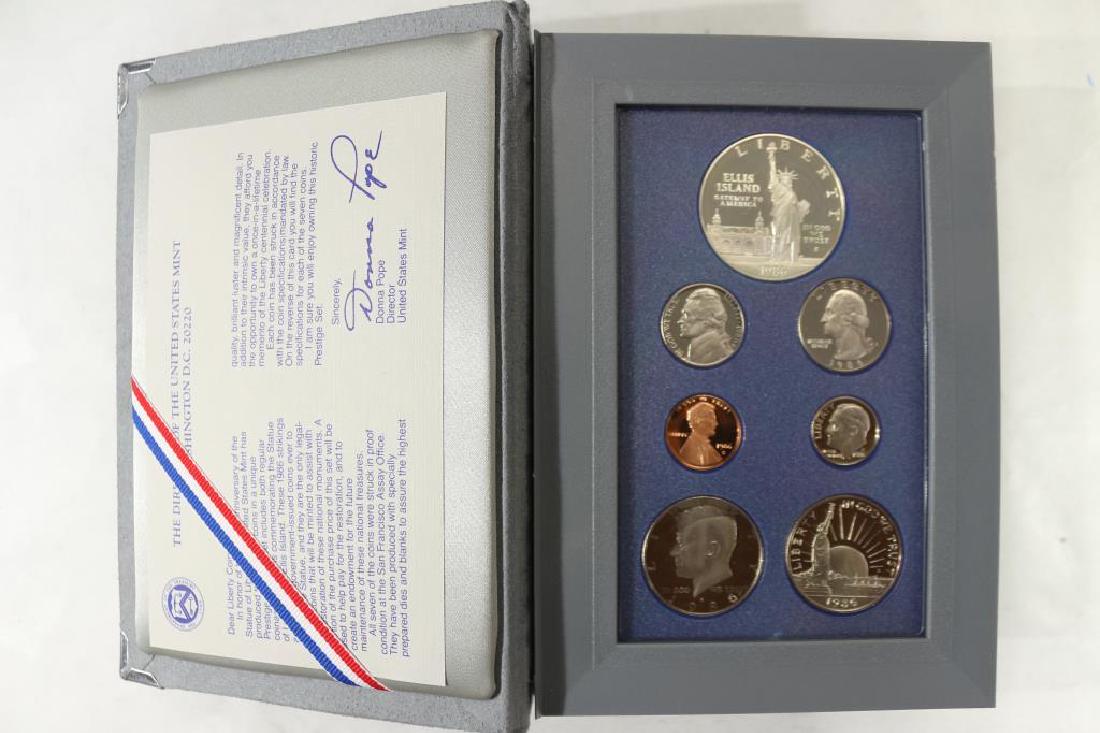 1986 US PRESTIGE PROOF SET LIBERTY (1 of 3)