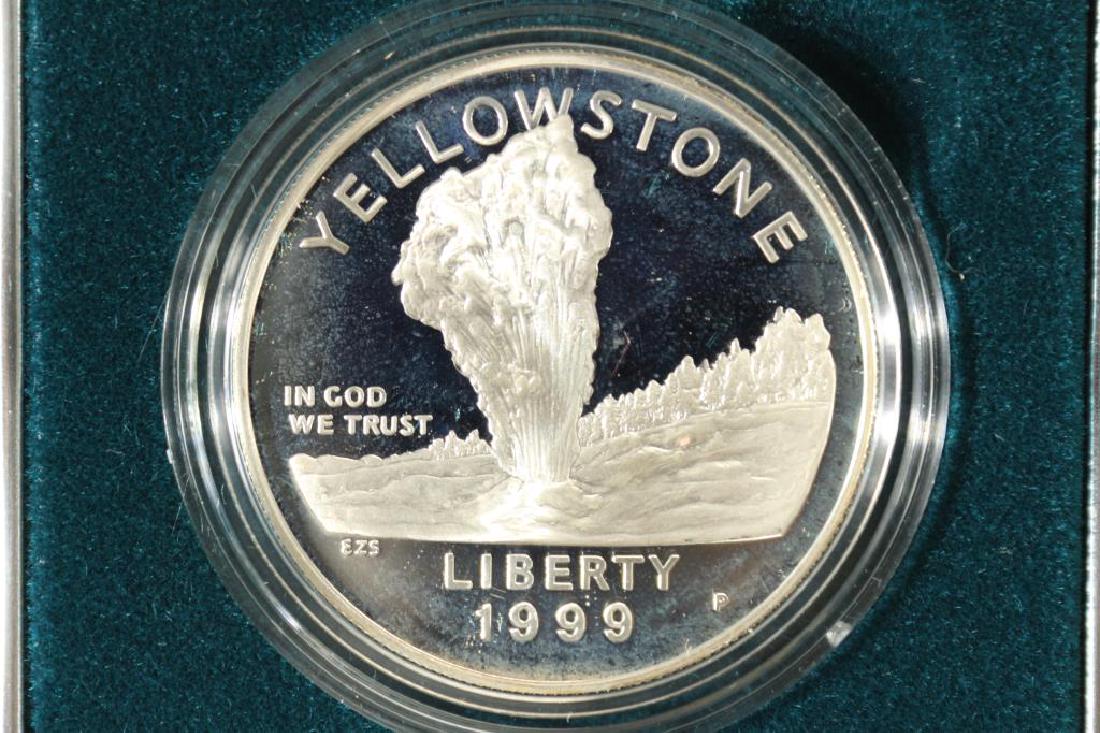 1999 YELLOWSTONE N.P. COMMEMORATIVE PROOF (1 of 3)