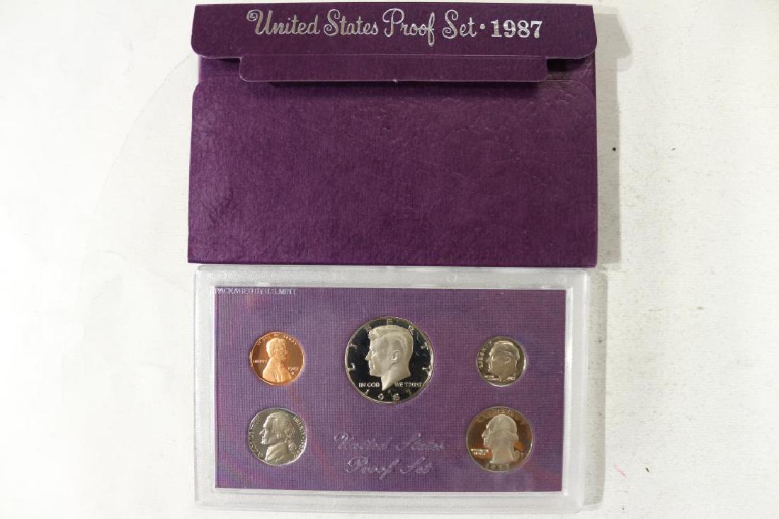 1987 US PROOF SET (WITH BOX) (1 of 2)