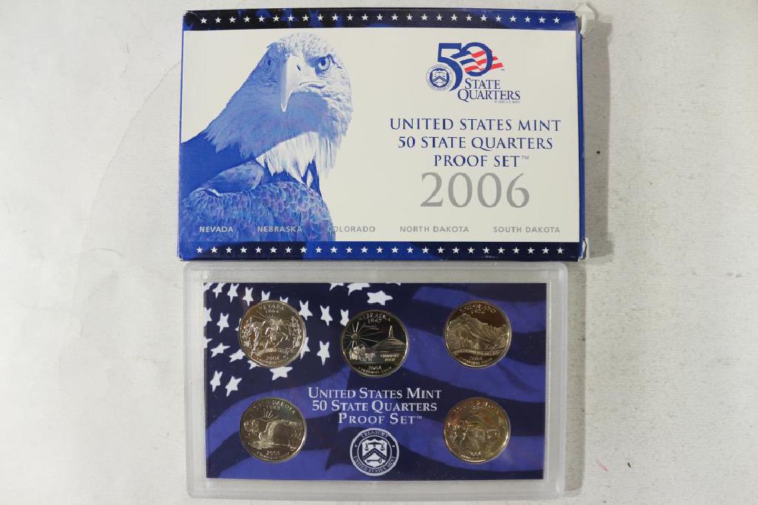 2006 US 50 STATE QUARTERS PROOF SET WITH BOX (1 of 2)
