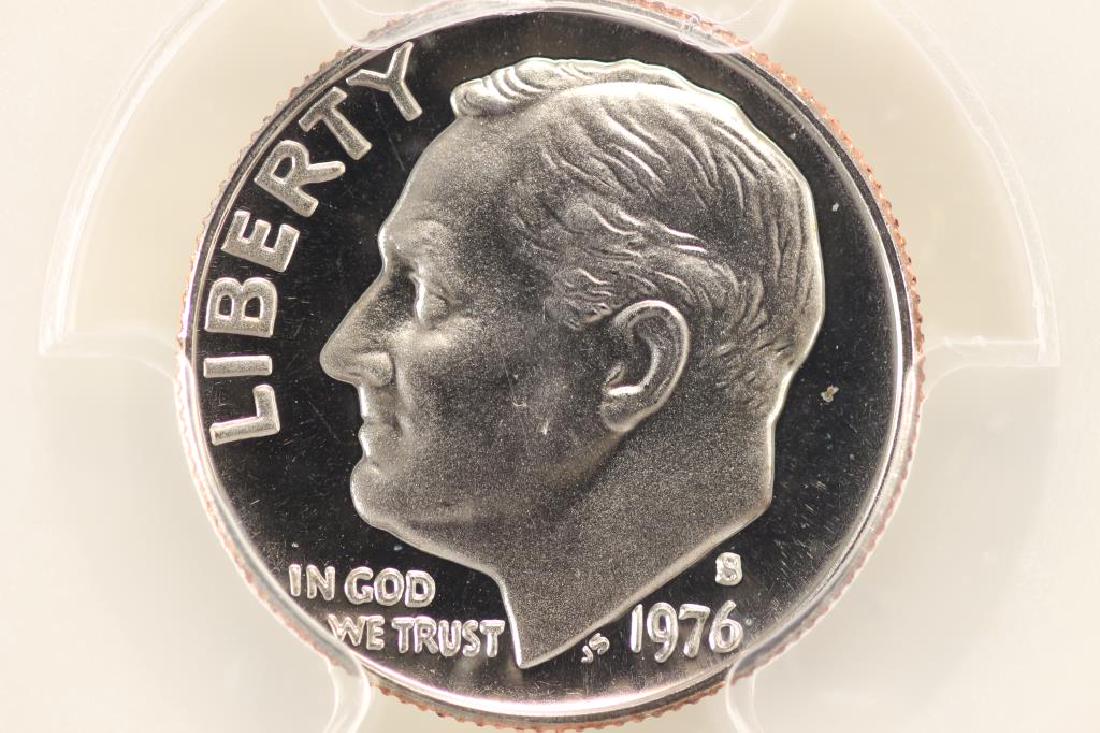 1976-S ROOSEVELT DIME PCGS PR69 DCAM: You must call us at 1-763-862-8302 or email us at bidalotauction@aol.com with your credit card number directly. Thanks.