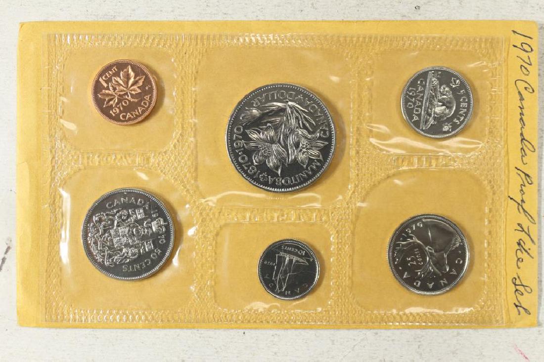 1970 CANADA (PF LIKE) SET WITH ENVELOPE (1 of 2)