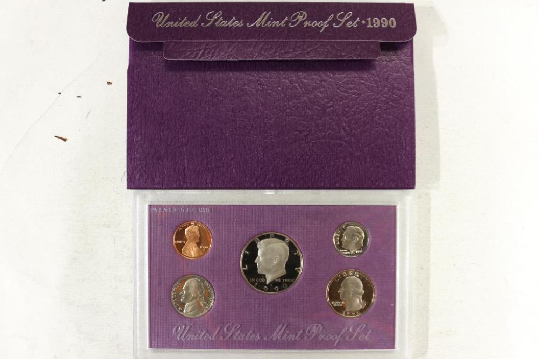 1990 US PROOF SET (WITH BOX) (1 of 2)