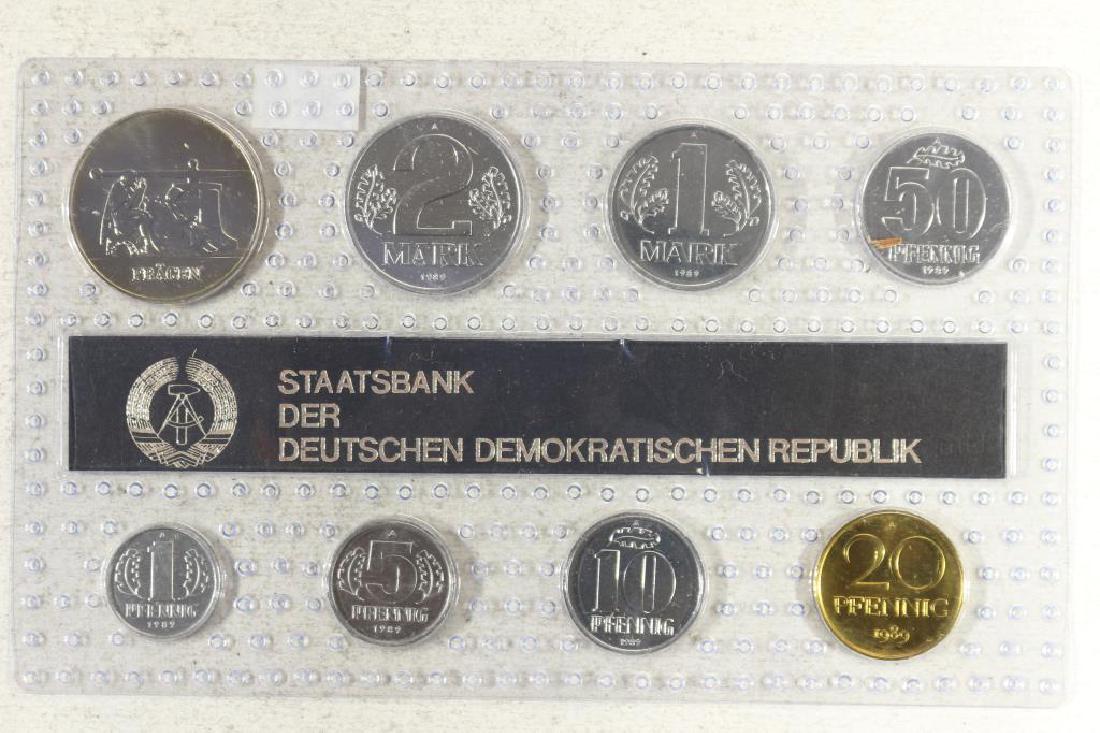 1989 GERMAN 8 COIN PROOF SET (1 of 2)