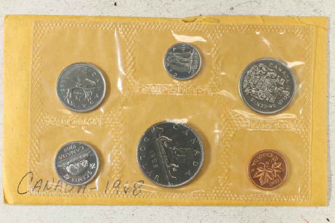 1968 CANADA (PF LIKE) SET WITH ENVELOPE (1 of 2)