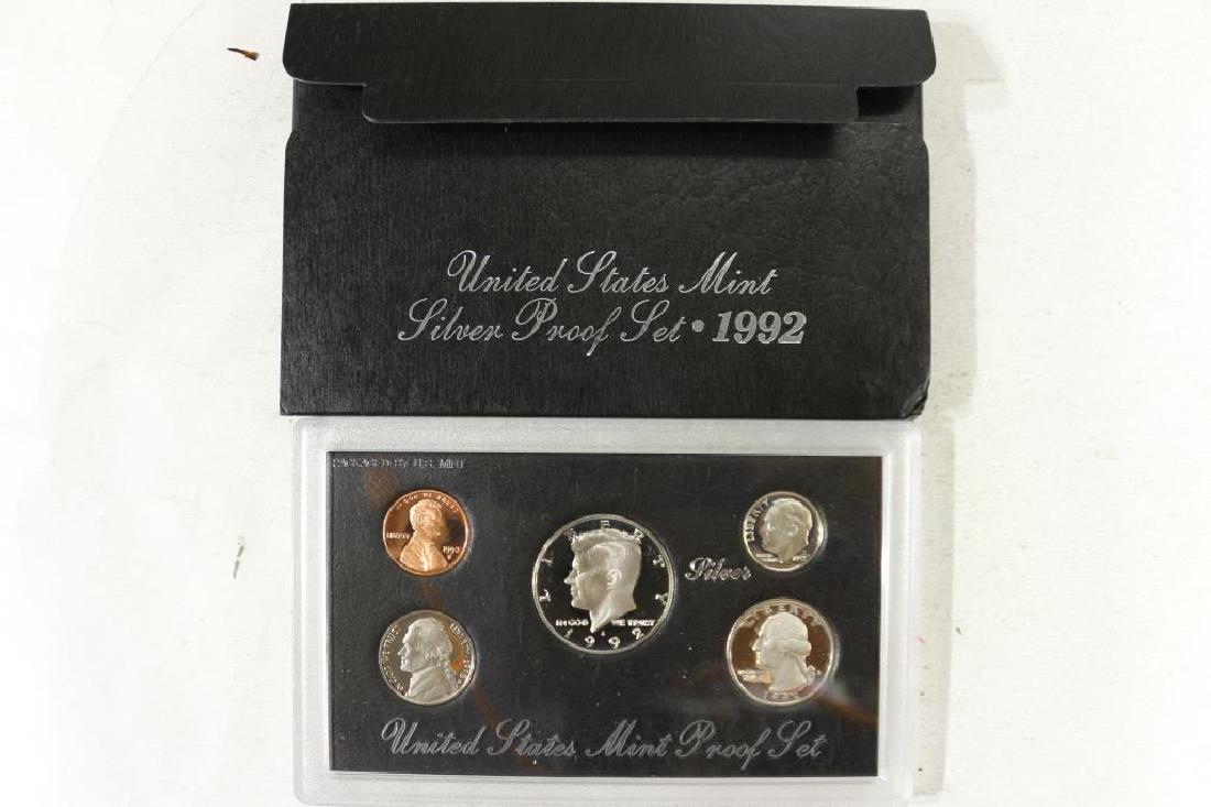 1992 US SILVER PROOF SET (WITH BOX) (1 of 2)