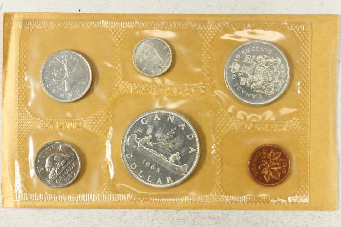 1965 CANADA SILVER (PF LIKE) SET WITH ENVELOPE (1 of 2)