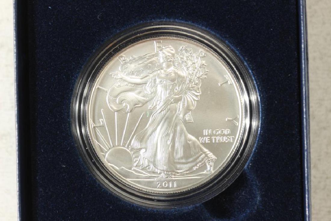 2011-W UNC AMERICAN SILVER EAGLE (1 of 3)