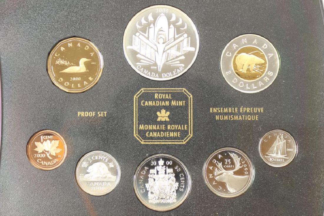 2000 CANADA PROOF SET ALL STERLING SILVER (1 of 4)