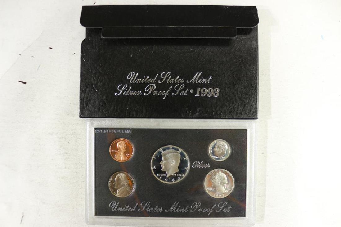 1993 US SILVER PROOF SET (WITH BOX) (1 of 2)