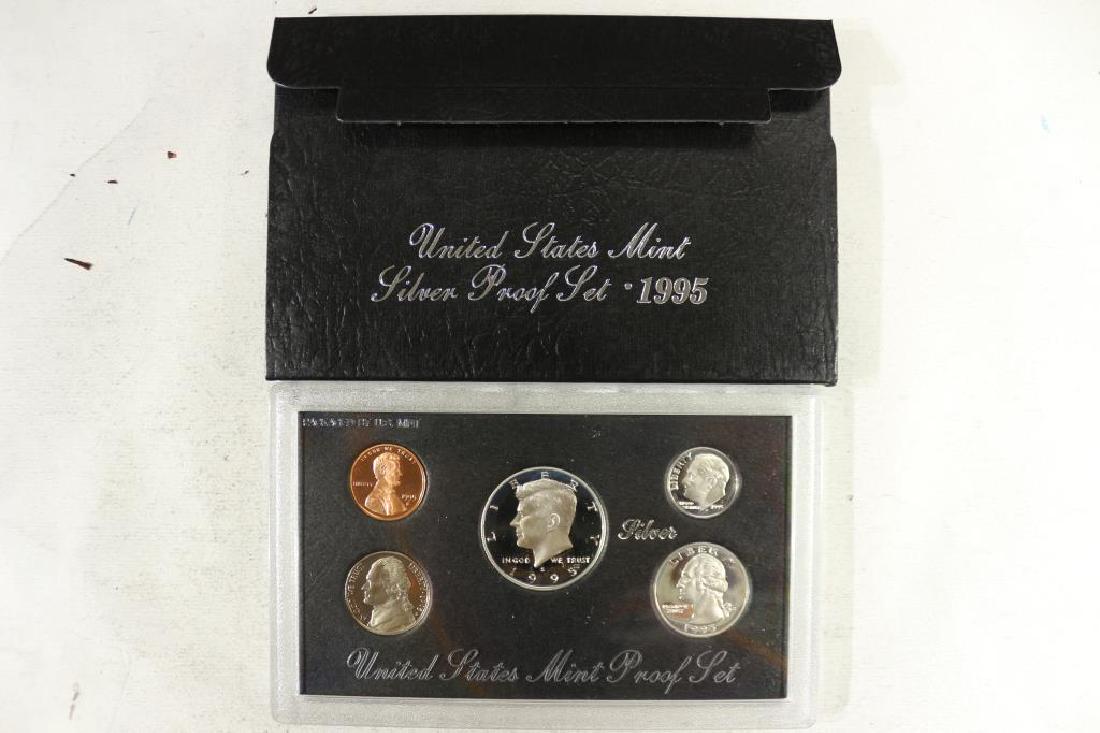 1995 US SILVER PROOF SET (WITH BOX) (1 of 2)