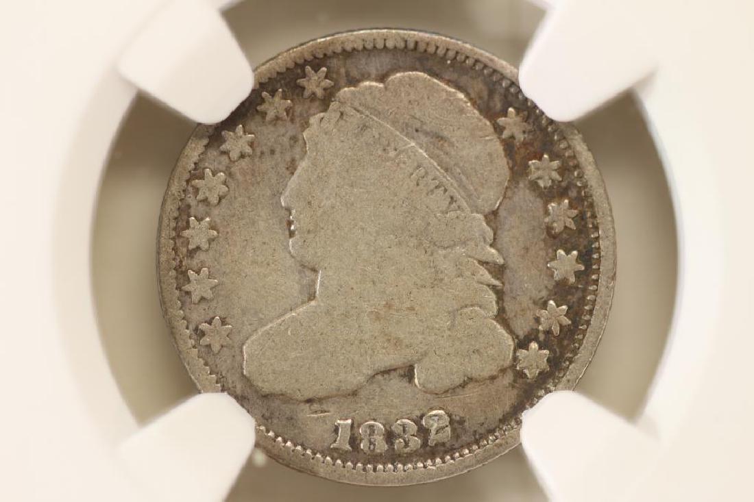 1832 CAPPED BUST DIME NGC GOOD DETAILS (1 of 3)