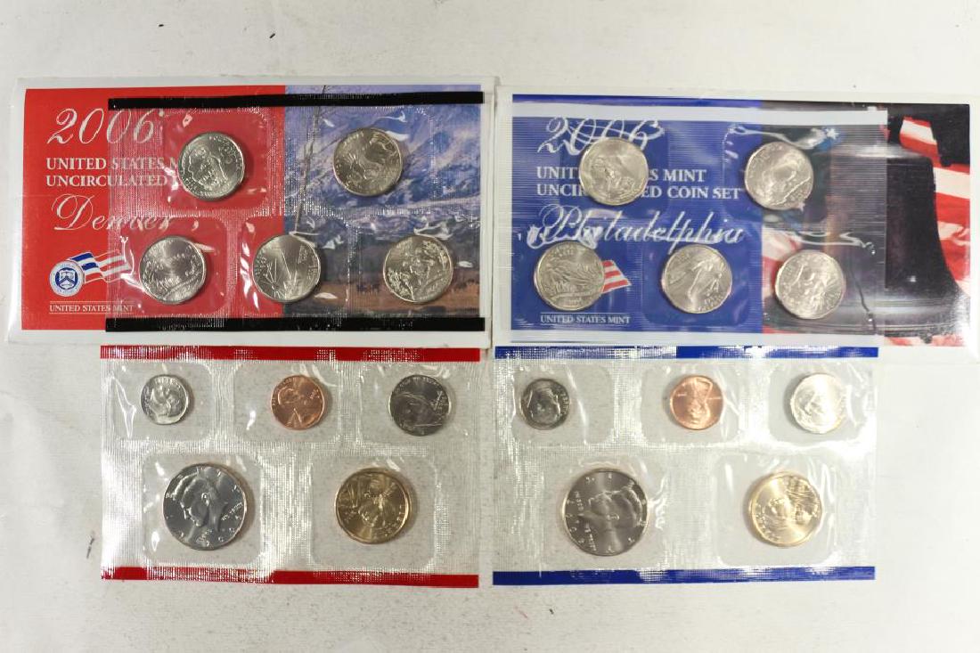 2006 US MINT SET (UNC) P/D (WITH ENVELOPE) (1 of 2)