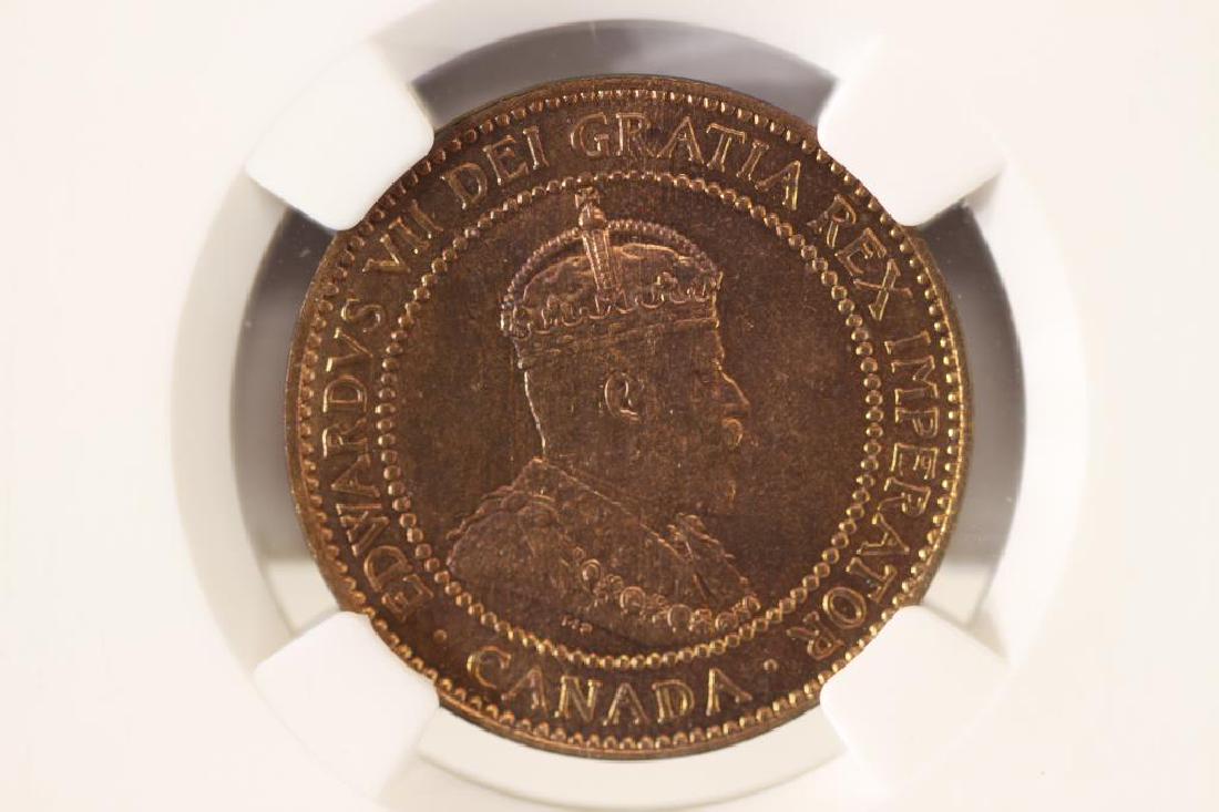 1909 CANADA LARGE CENT NGC MS63RB (1 of 3)