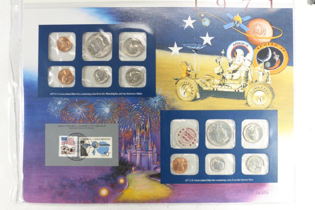 1971 US MINT SET (UNC) P/D (WITH ENVELOPE) AND (1 of 2)