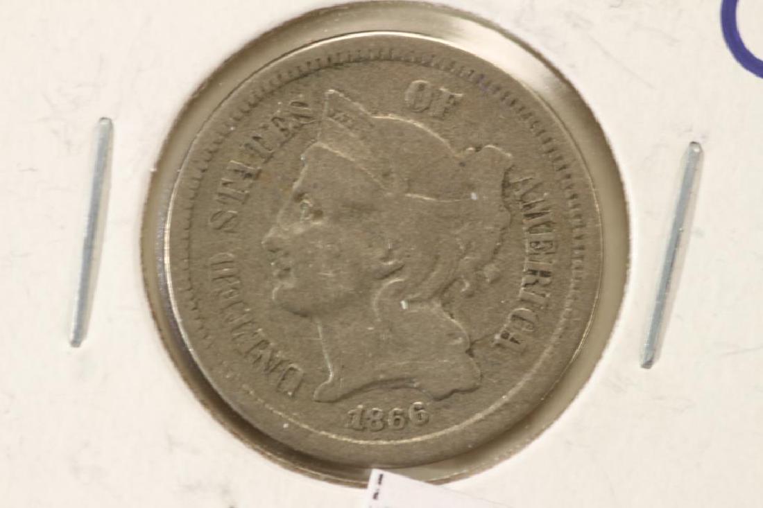 1866 THREE CENT PIECE (NICKEL) (1 of 2)