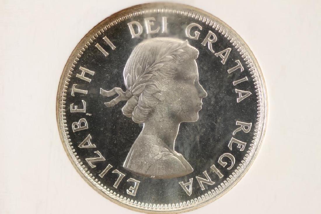 1961 CANADA SILVER 50 CENT NGC PL65 ULTRA CAMEO (1 of 3)