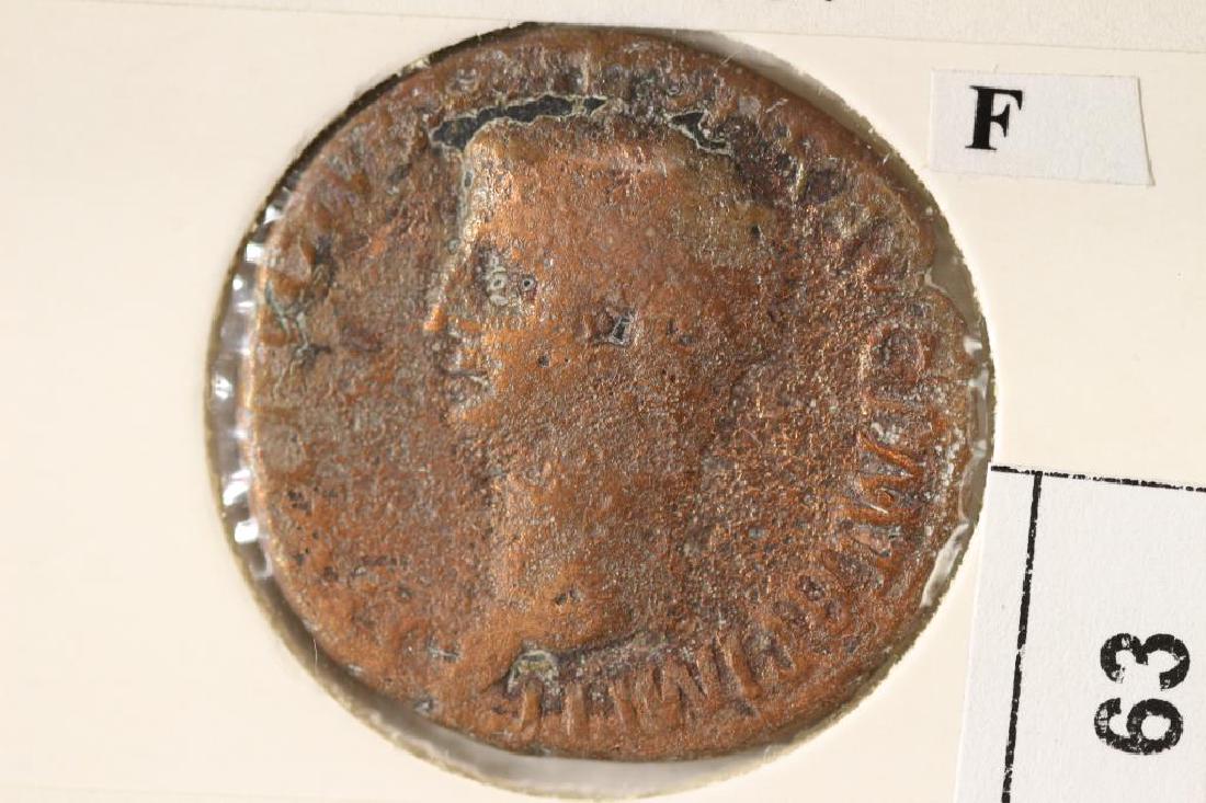 41-54 A.D. CLAUDIUS I ANCIENT COIN (FINE) (1 of 3)