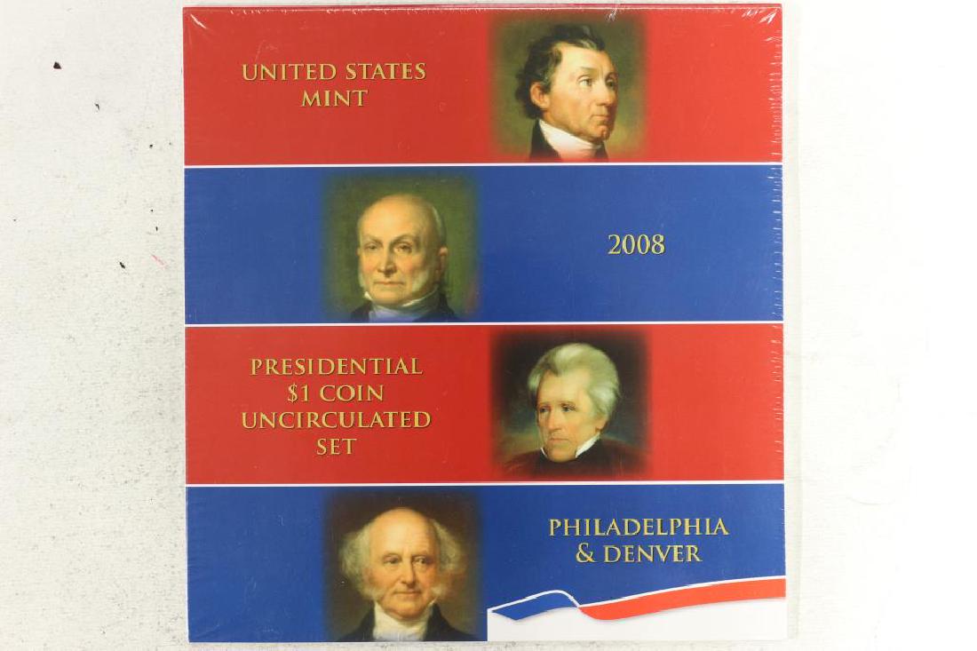 2008-P & D US MINT PRESIDENTIAL DOLLAR COIN UNC (1 of 2)