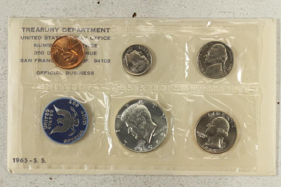 1965 US SPECIAL MINT SET WITH ENVELOPE (1 of 2)