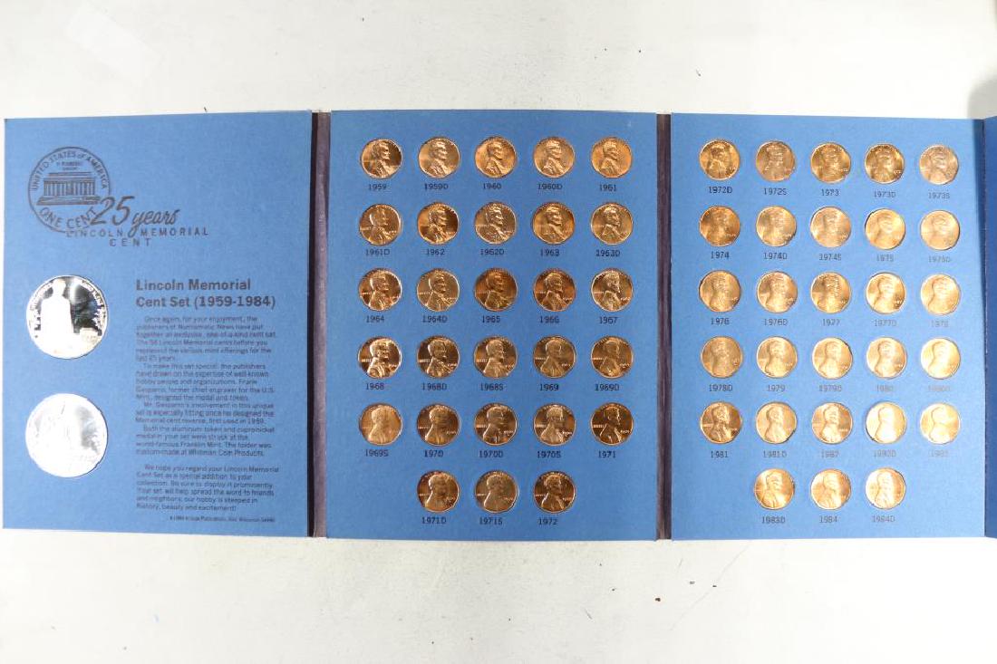 25 YEARS OF LINCOLN MEMORIAL CENT, A SPECIAL SET (1 of 2)