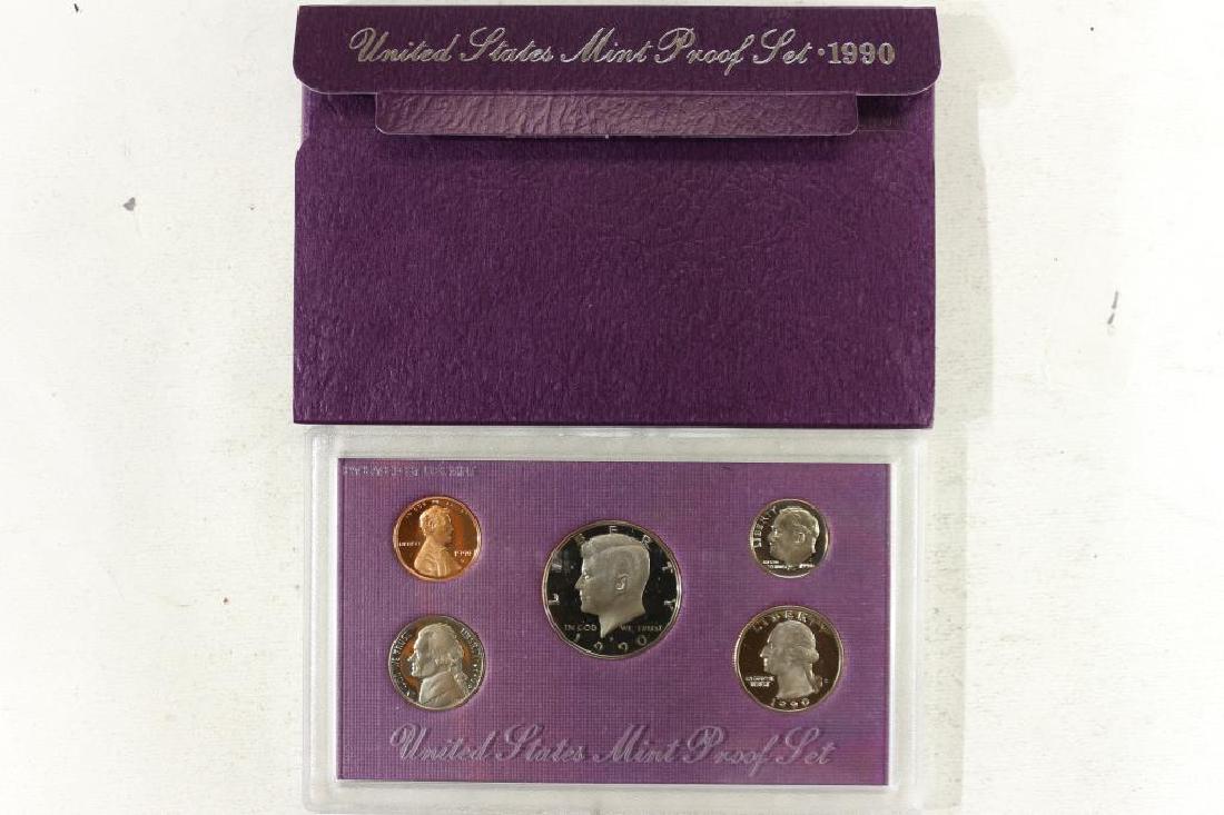 1990 US PROOF SET (WITH BOX) (1 of 2)