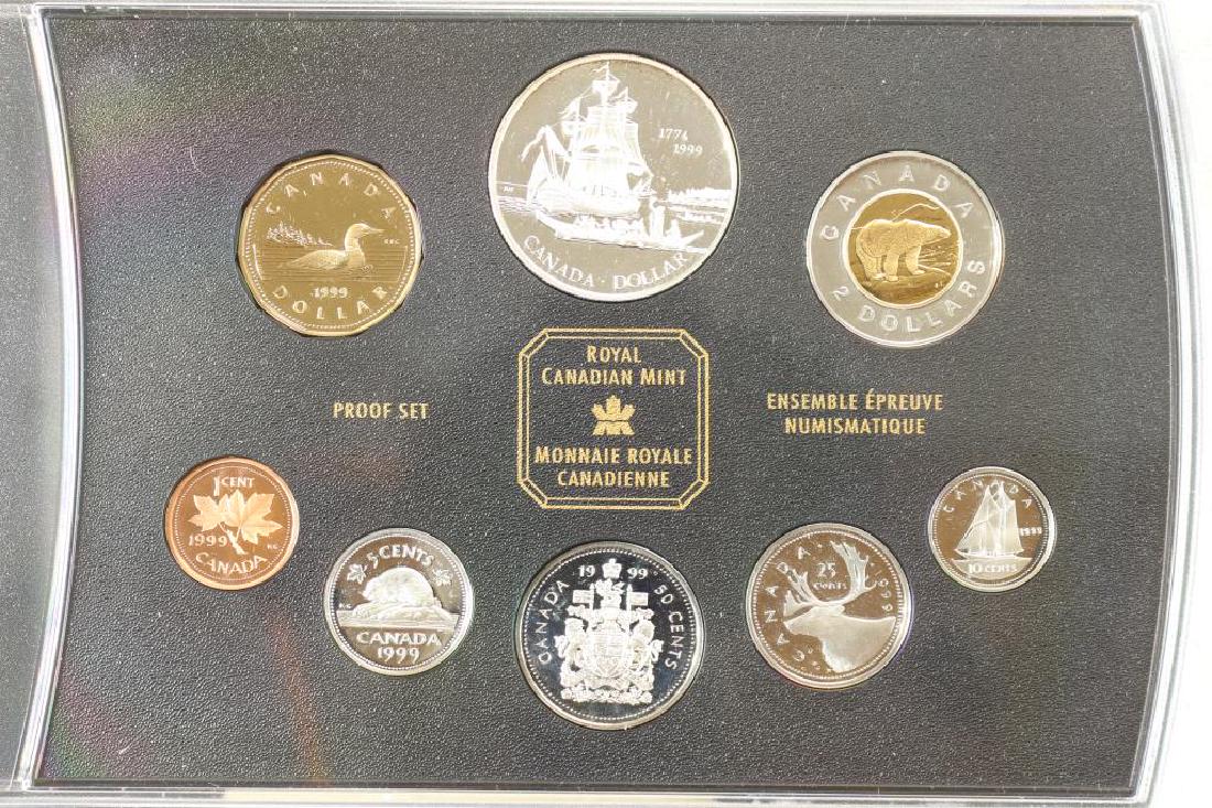 1999 CANADA PROOF SET, 225TH ANNIVERSARY SIGHTING (1 of 4)