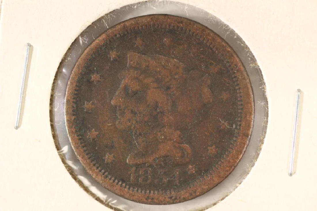 1854 US LARGE CENT (1 of 2)