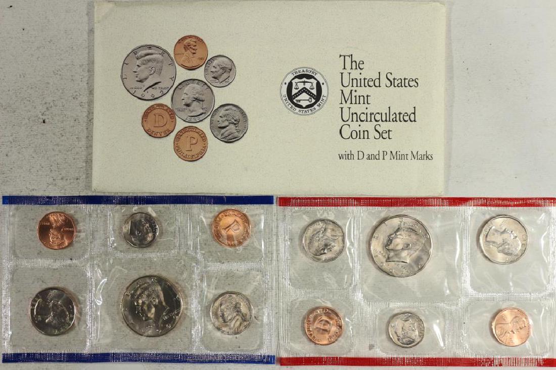 1992 US MINT SET (UNC) P/D (WITH ENVELOPE) (1 of 2)