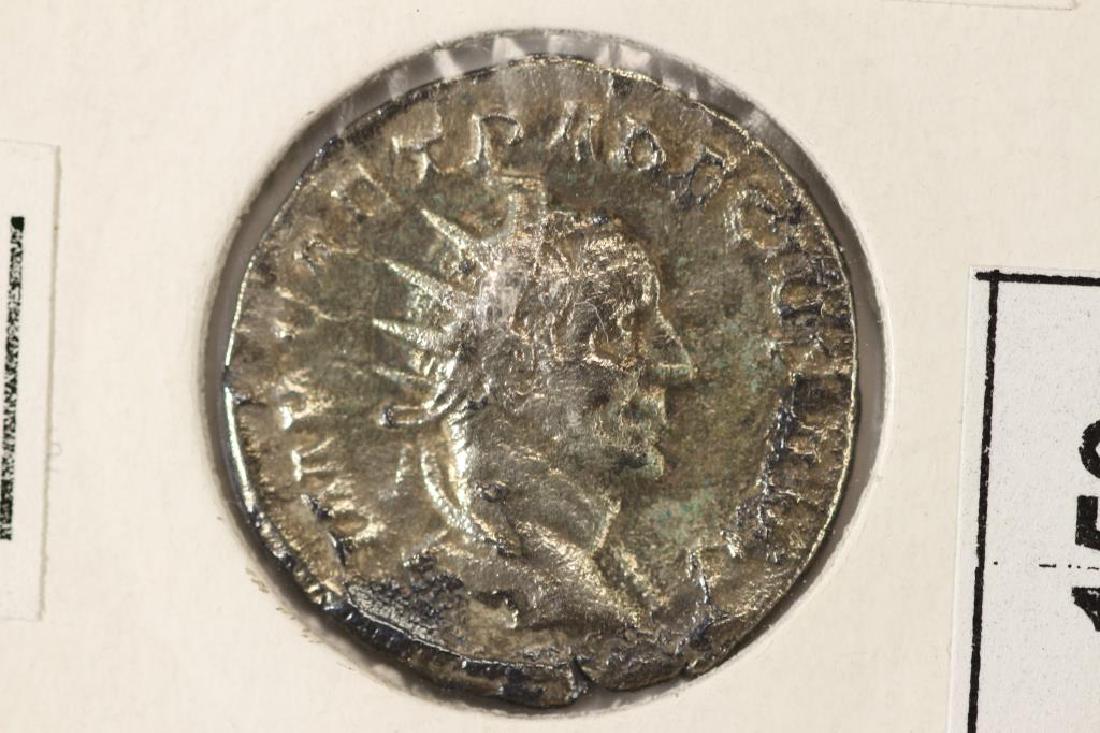 SILVER 247-251 A.D. TRAJAN DECIUS ANCIENT COIN (1 of 3)
