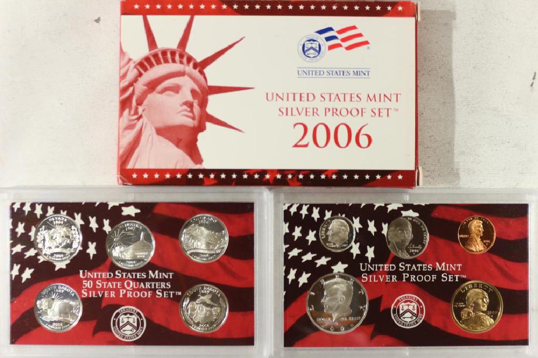 2006 US SILVER PROOF SET (WITH BOX) (1 of 2)