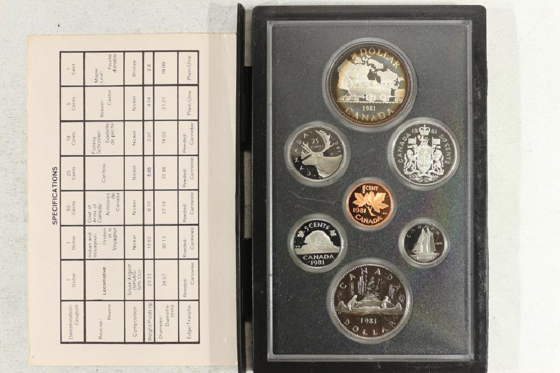 1981 CANADA DOUBLE DOLLAR PROOF SET LOCOMOTIVE (1 of 2)