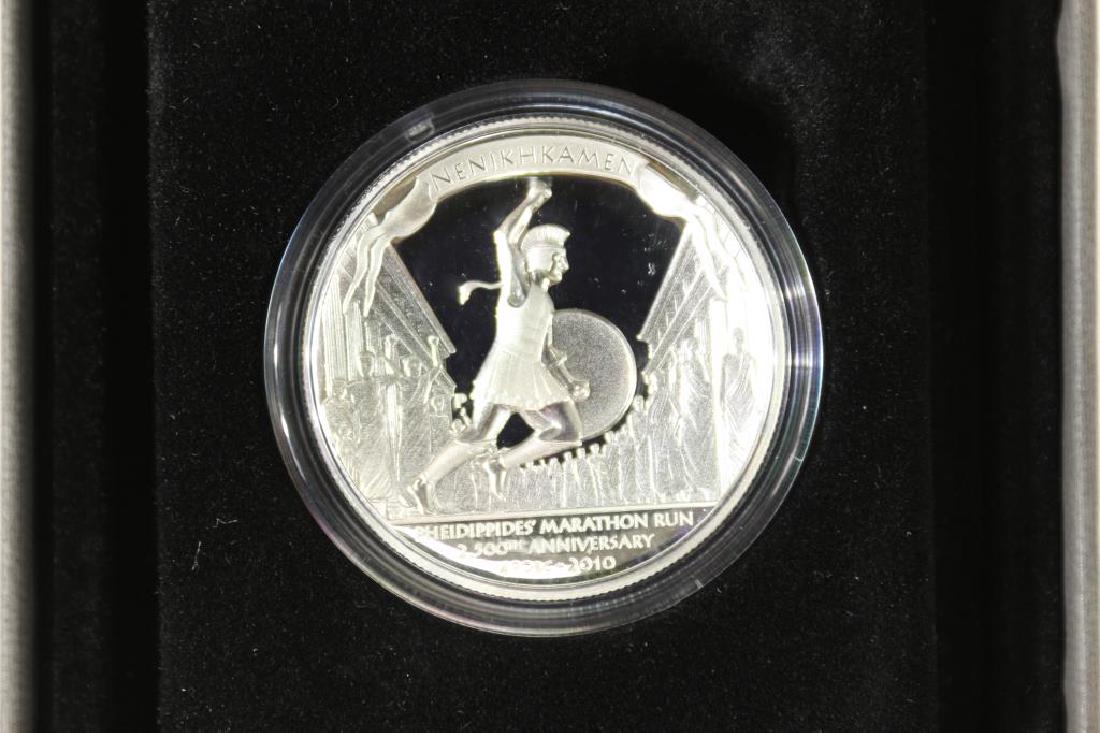 2010 TUVALU 1 OZ. SILVER HIGH RELIEF PIEDFORT COIN (1 of 4)