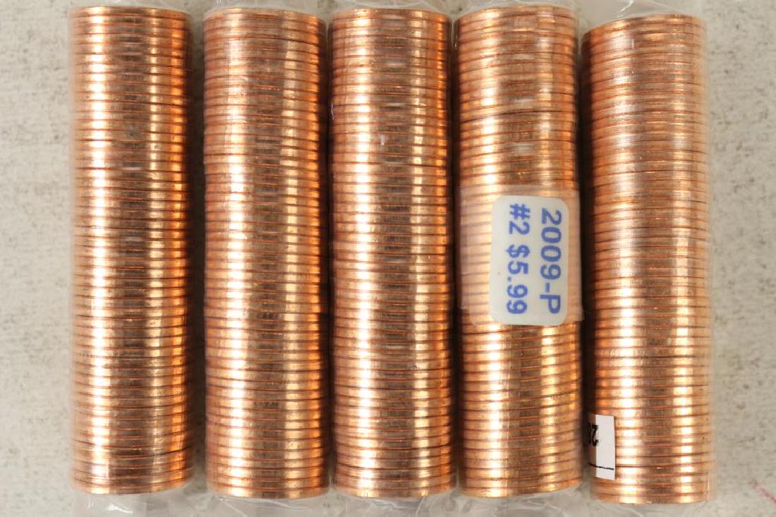 5-50 CENT ROLLS OF 2009-P FORMATIVE YEARS (1 of 1)