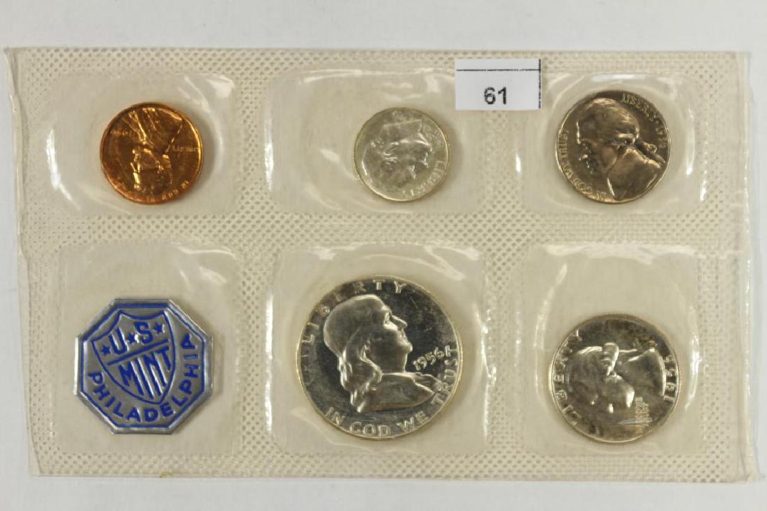 1956 US SILVER PROOF SET (WITH OUT ENVELOPE) (1 of 2)