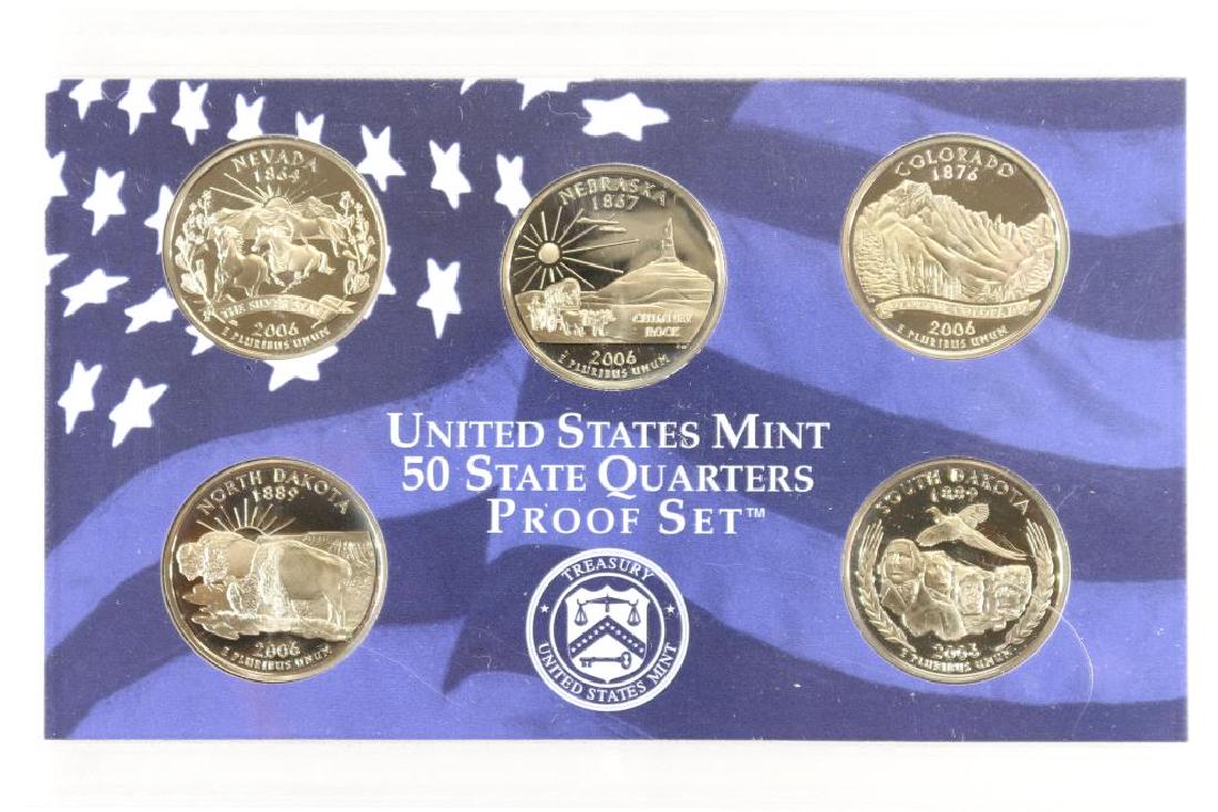 2006 US 50 STATE QUARTERS PROOF SET NO BOX (1 of 2)