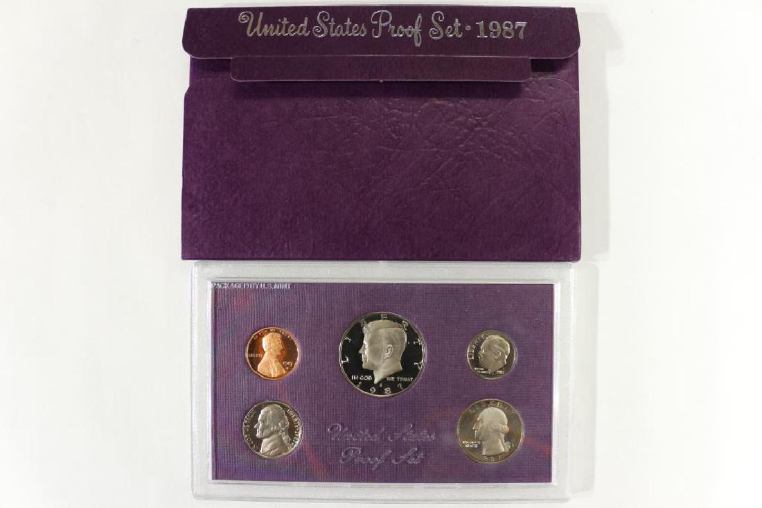 1987 US PROOF SET (WITH BOX) (1 of 2)