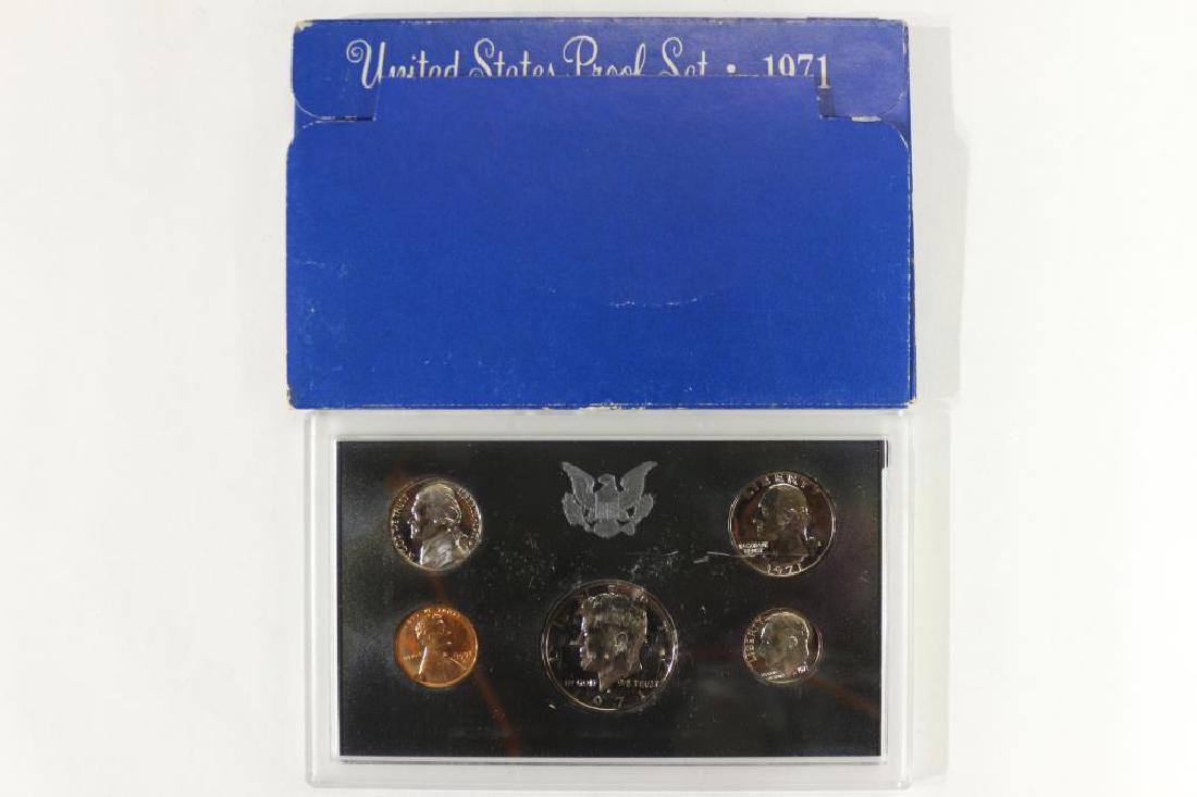 1971 US PROOF SET (WITH BOX) (1 of 2)