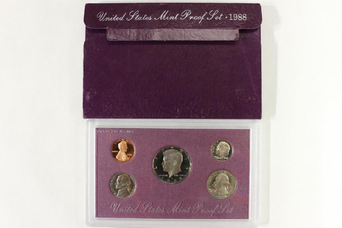 1988 US PROOF SET (WITH BOX) (1 of 2)