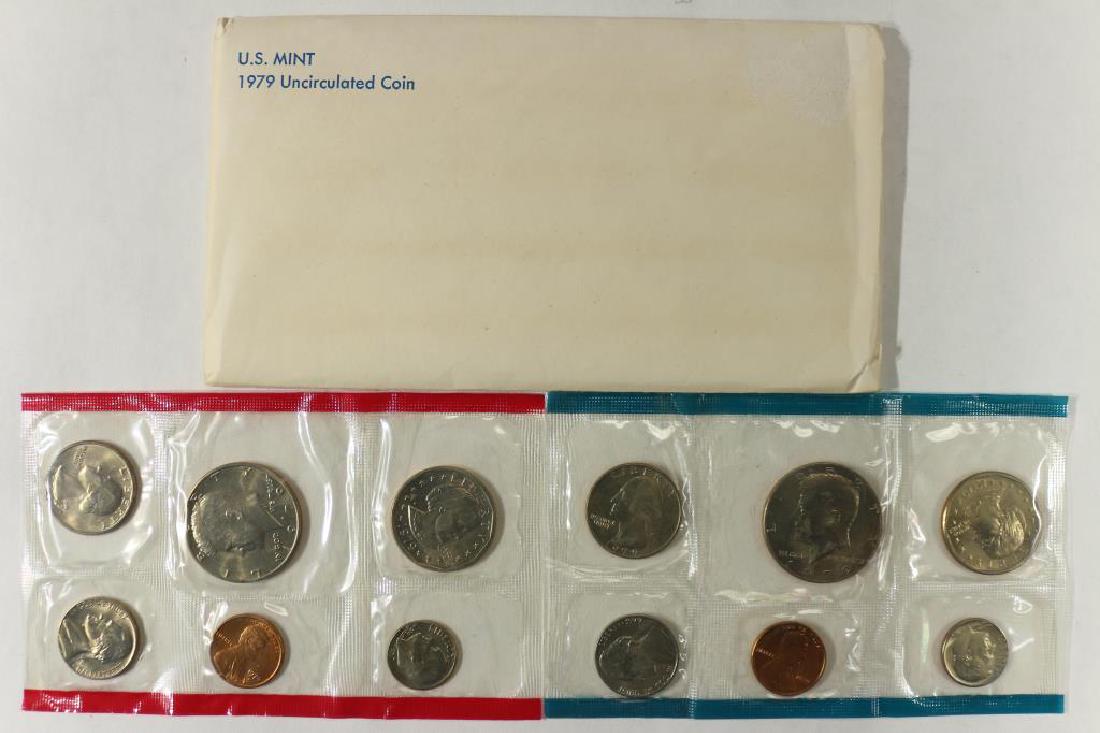 1979 US MINT SET (UNC) P/D (WITH ENVELOPE) (1 of 2)