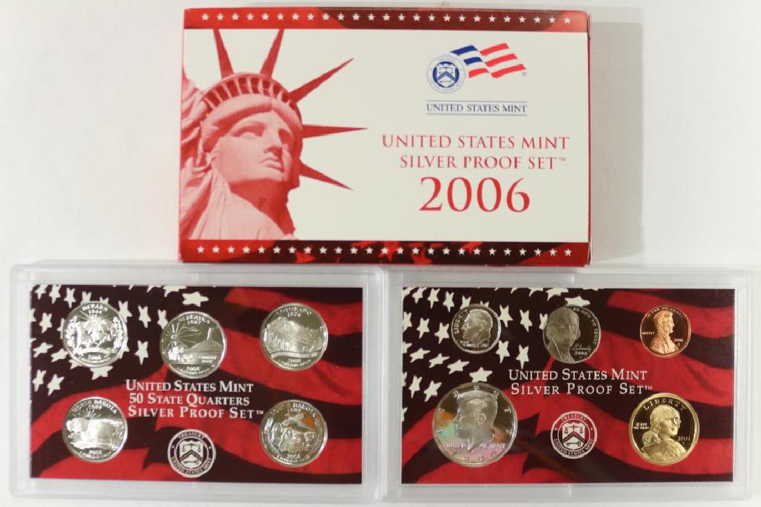 2006 US SILVER PROOF SET (WITH BOX) (1 of 2)