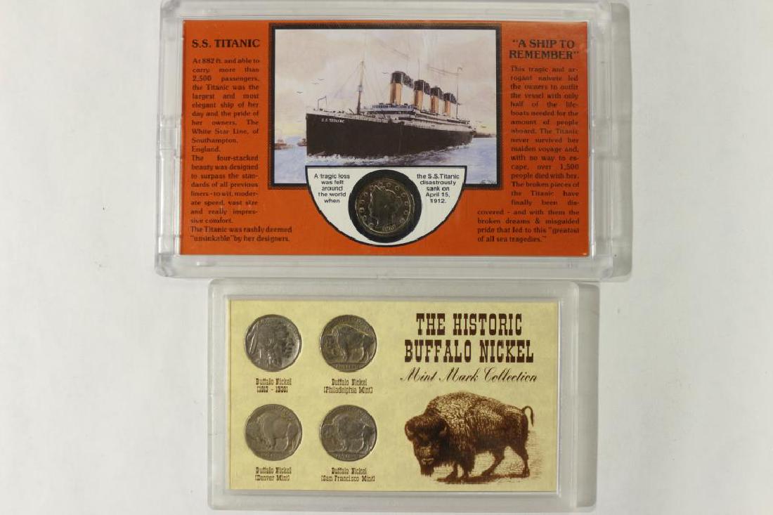 2- US COIN SETS 1912 LIBERTY "V" NICKEL AND (1 of 2)