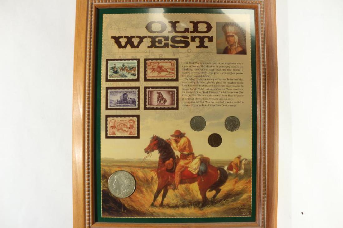 11''X14'' FRAMED OLD WEST COLLECTION CONTAINS: (1 of 2)