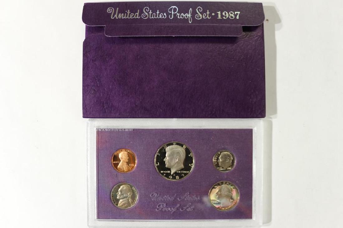 1987 US PROOF SET (WITH BOX) (1 of 2)