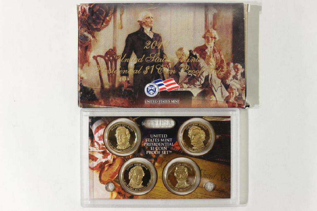 2010 US PRESIDENTIAL DOLLAR PROOF SET WITH BOX (1 of 2)