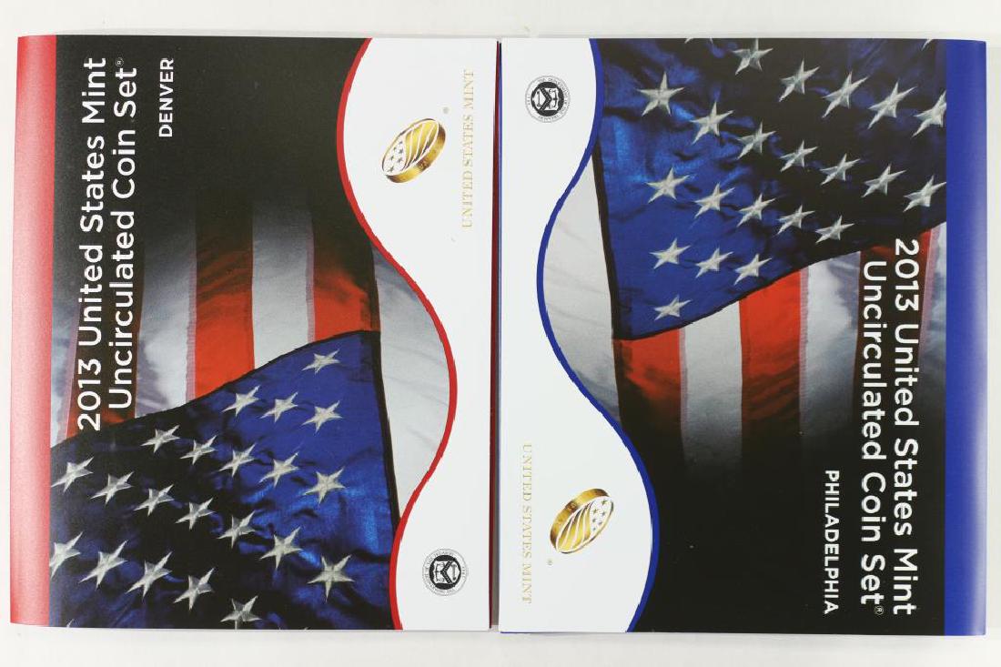 2013 US MINT SET (UNC) P/D (1 of 2)