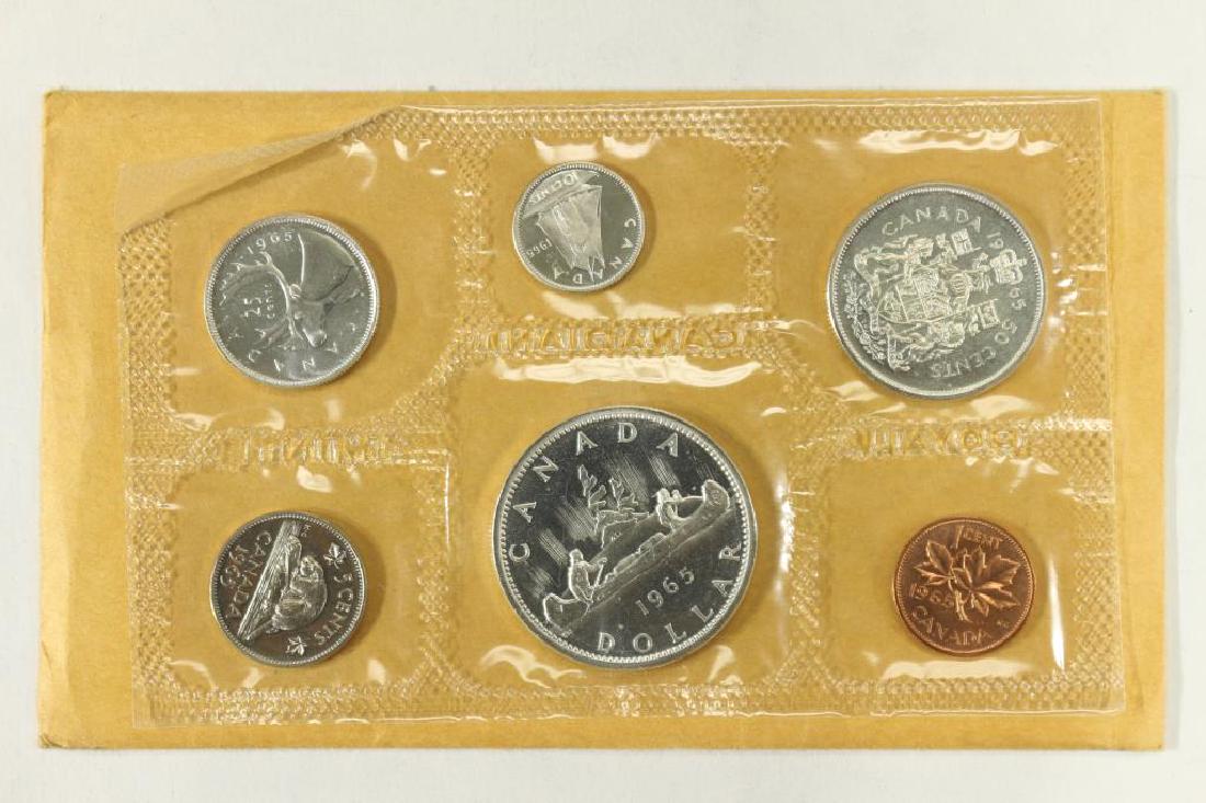 1965 CANADA SILVER (PF LIKE) SET WITH ENVELOPE (1 of 2)